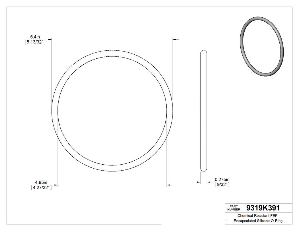 Technical drawing - 9319K391